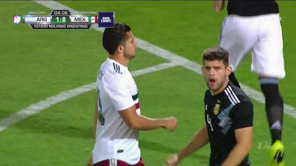 Tiro desviado de Henry Martín