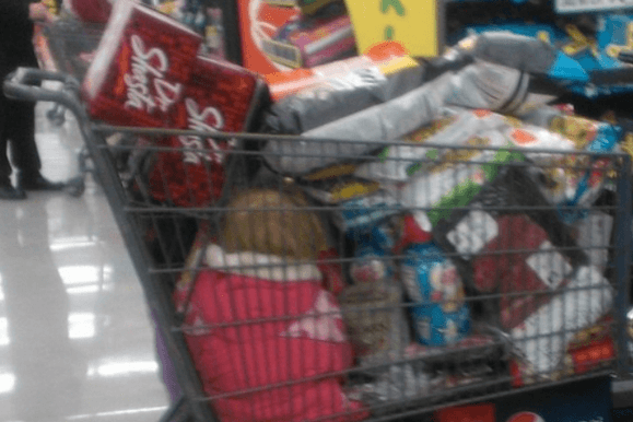 ¡Espérame! Ya solo nos faltan pocas compras...