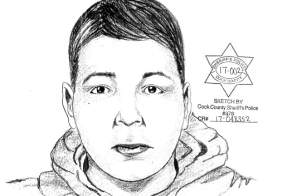 Dan a conocer retrato hablado del sospechoso de apuñalar a una mujer el Día de San Valentín al norte de Chicago