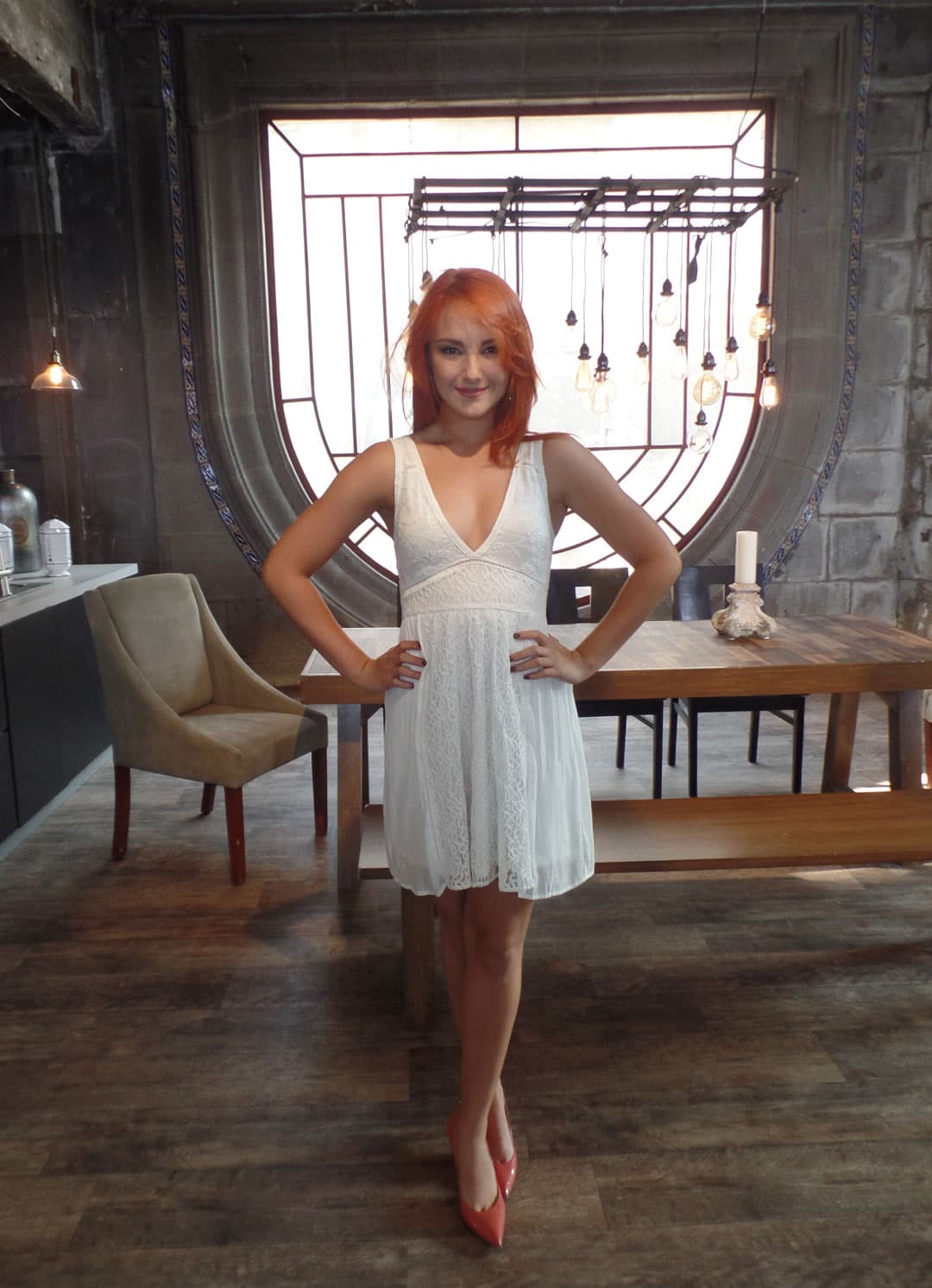 Jade interpreta a Julia, la hija de Fidel Yampolski, la mente detrás de "Yago".