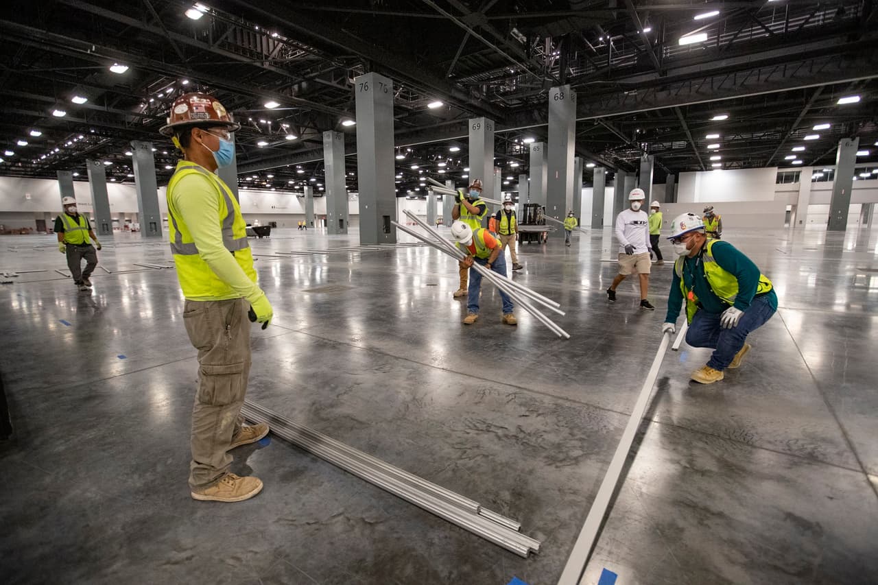 La transformación del Centro de Convenciones en un hospital de campaña, tendrá un costo de 22 millones de dólares.
