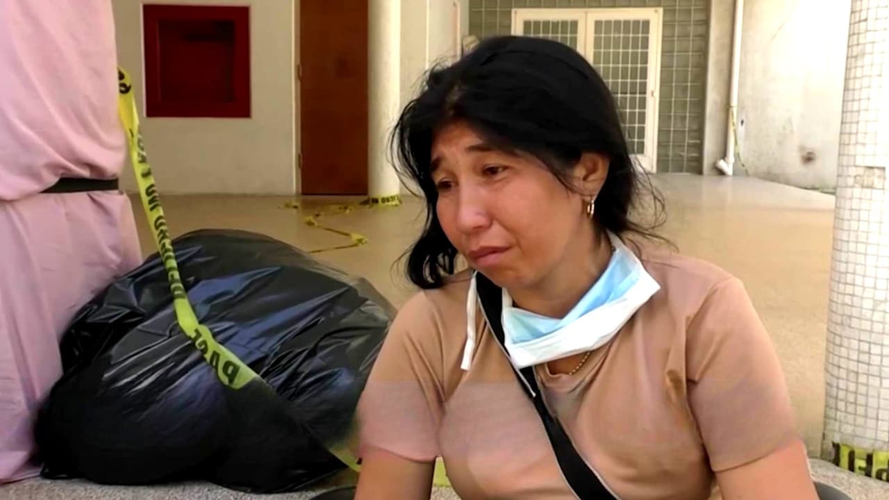 Hablan familiares de migrantes venezolanos deportados cuyo hotel se desplomó en los terremotos