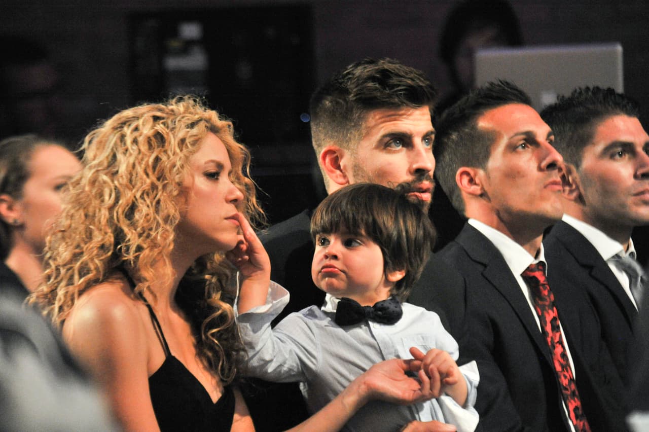 Milan parece que es el admirador más fiel de Shakira.