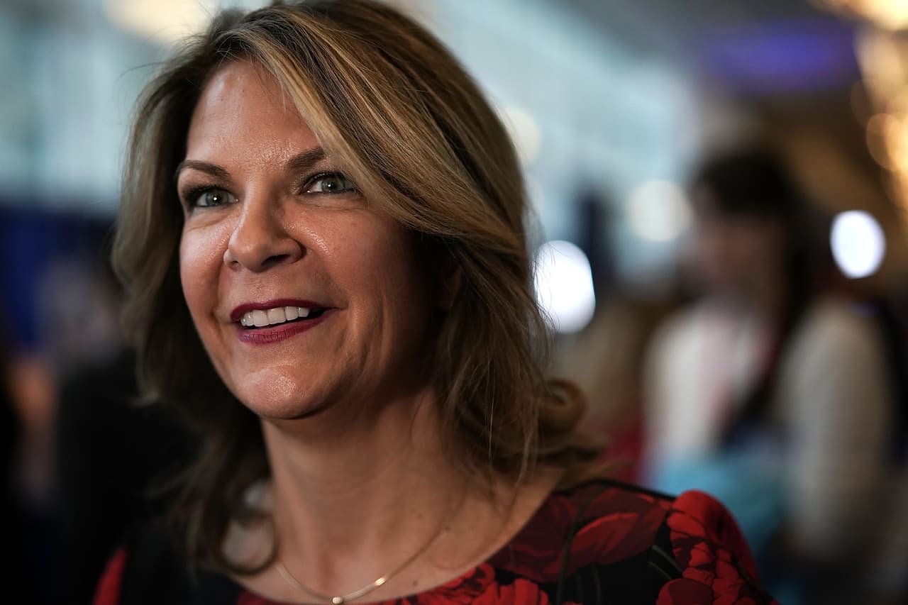 NATIONAL HARBOR, MD - FEBRUARY 22: Republican U.S. Senate candidate for Arizona Kelli Ward attends CPAC 2018 February 22, 2018 in National Harbor, Maryland. The American Conservative Union hosted its annual Conservative Political Action Conference to discuss conservative agenda. (Photo by Alex Wong/Getty Images)
