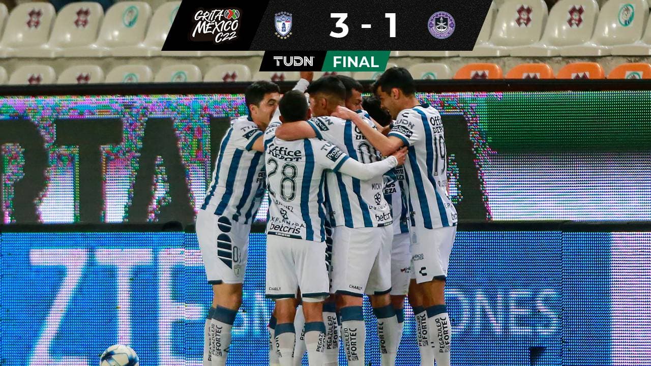 El Pachuca venció 3-1 al Mazatlán y duerme como líder de la Liga MX.