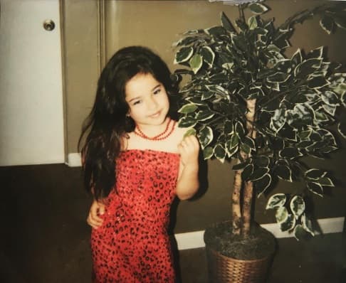 ¡Lindísima! Becky siempre ha tenido carisma desde pequeñita, ¿qué opinas?