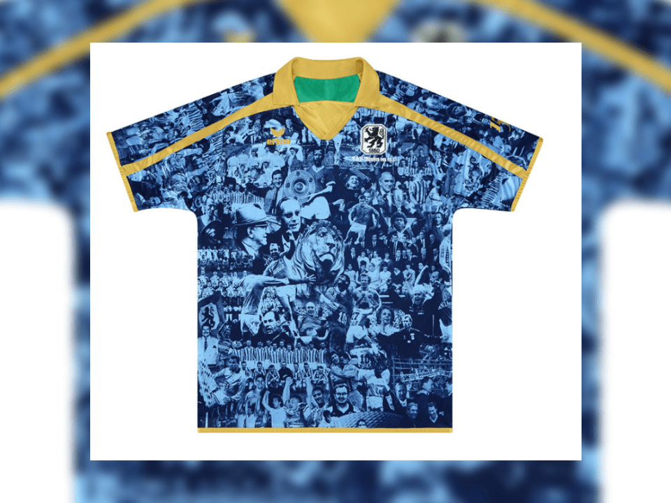 1860 Munich, playera del 150 aniversario.