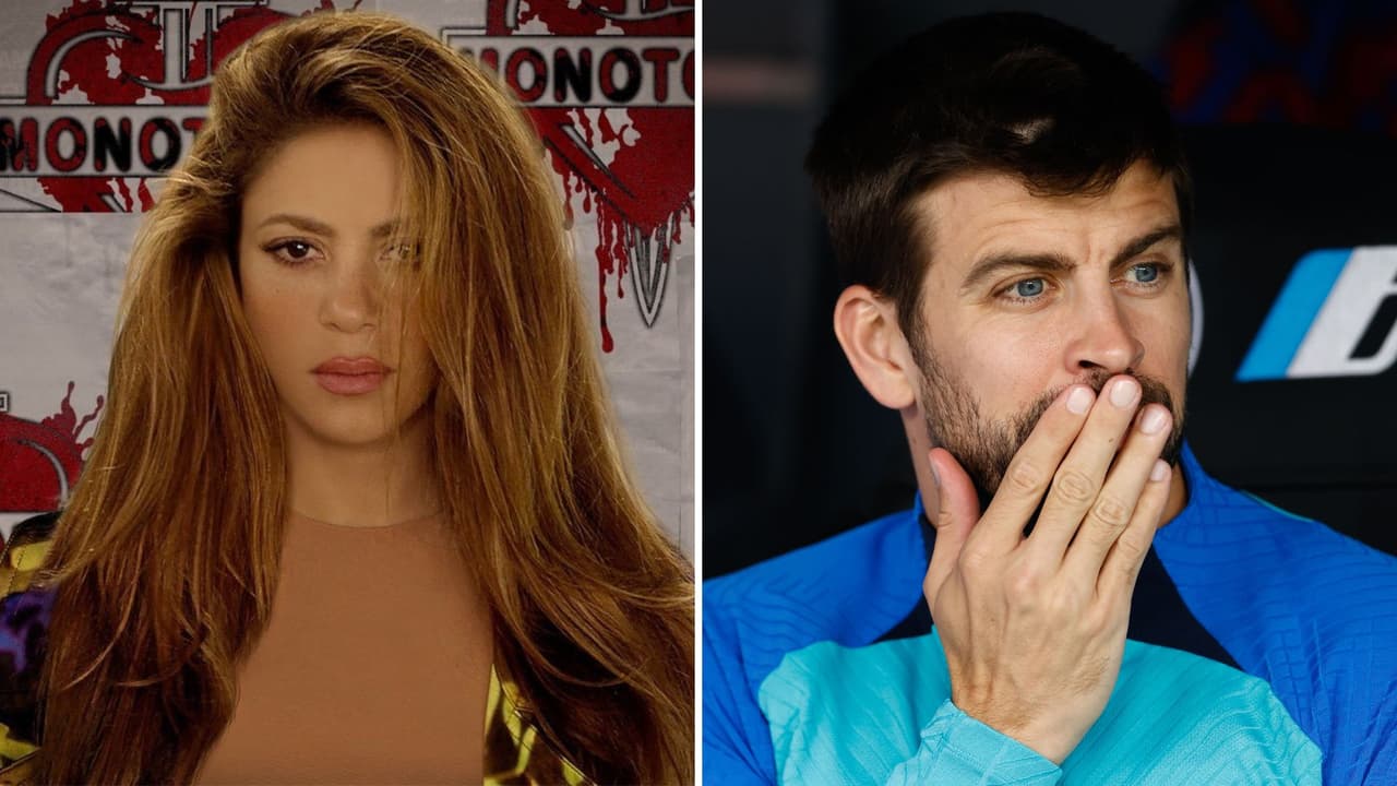Su cara lo dijo todo: Piqué reacciona así a ‘Monotonía’, la canción de Shakira