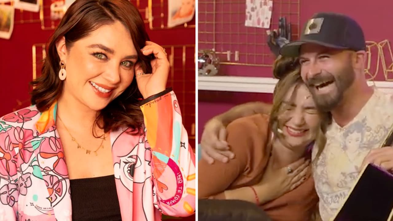 A Daniela Luján le dio serenata su amor platónico de la infancia: Imanol la sorprendió como nunca