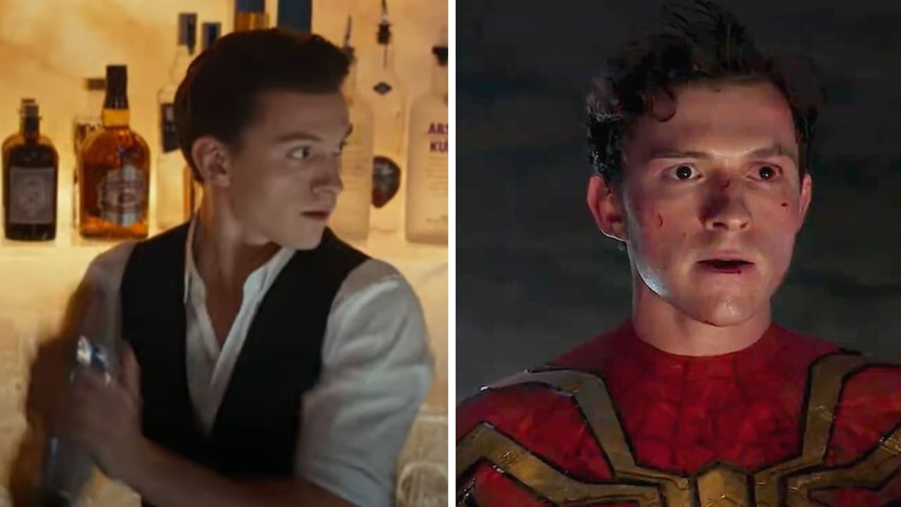 Tom Holland en 'Uncharted' y 'Spider-Man: No Way Home'