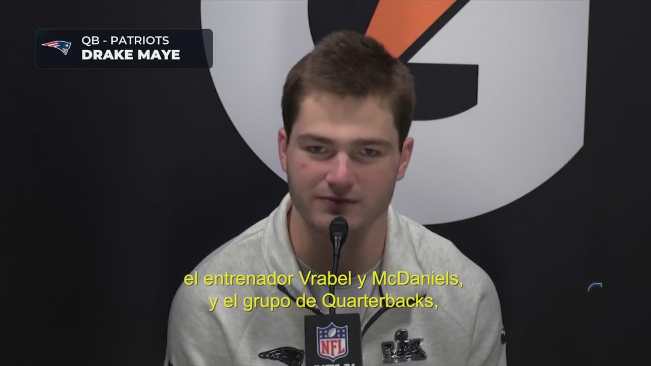 "Ser quarterback de la NFL conlleva una gran responsabilidad": Drake Maye