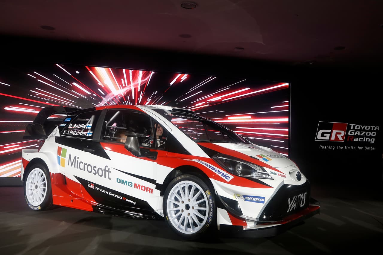 <b><a href="http://www.univision.com/noticias/toyota">Toyota</a></b> eligió el modelo
<b>Yaris</b> para concretar su
<b>regreso al Campeonato Mundial de Rally</b> (WRC) a partir de 2017 de manera oficial. Aquí, veremos imagenes del auto, presentado en Helsinki.