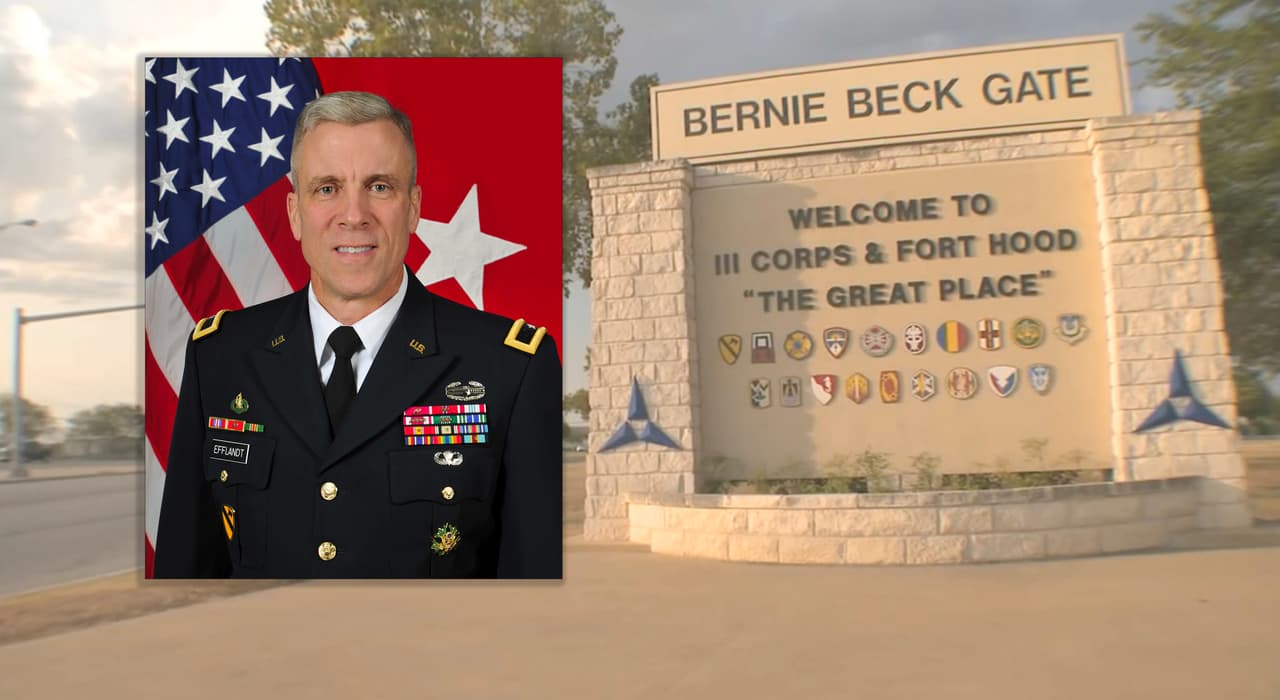 Ejército retira de su cargo a comandante de Fort Hood tras muertes de soldados