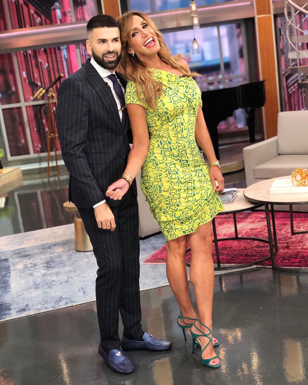 Sin embargo, Lili no es la única en El Gordo y La Flaca que tiene amor por el calzado.