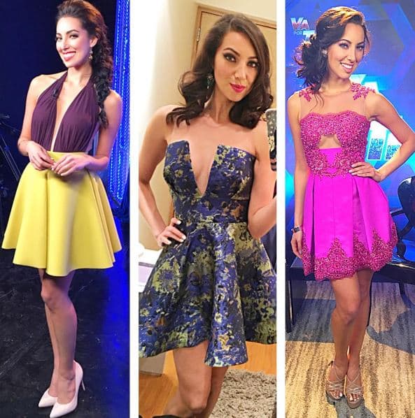 Cada noche podemos ver su esbelta figura.