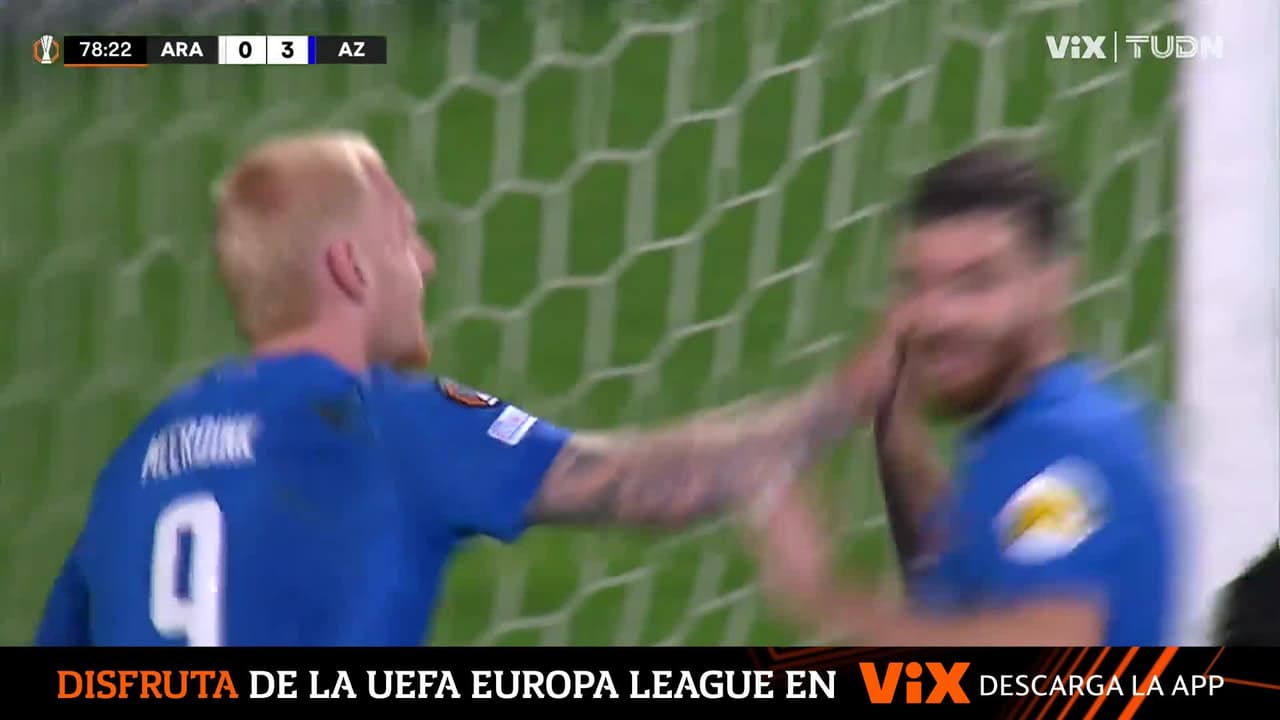 ¡Gol de Mexx Meerdink! Aparece el revulsivo goleador del AZ