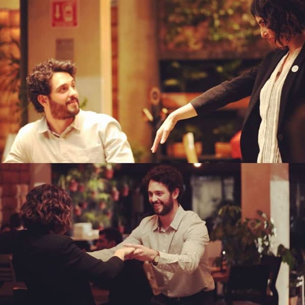 Ana y Christopher trabajaron juntos en la película 'Ni un minuto que perder'.