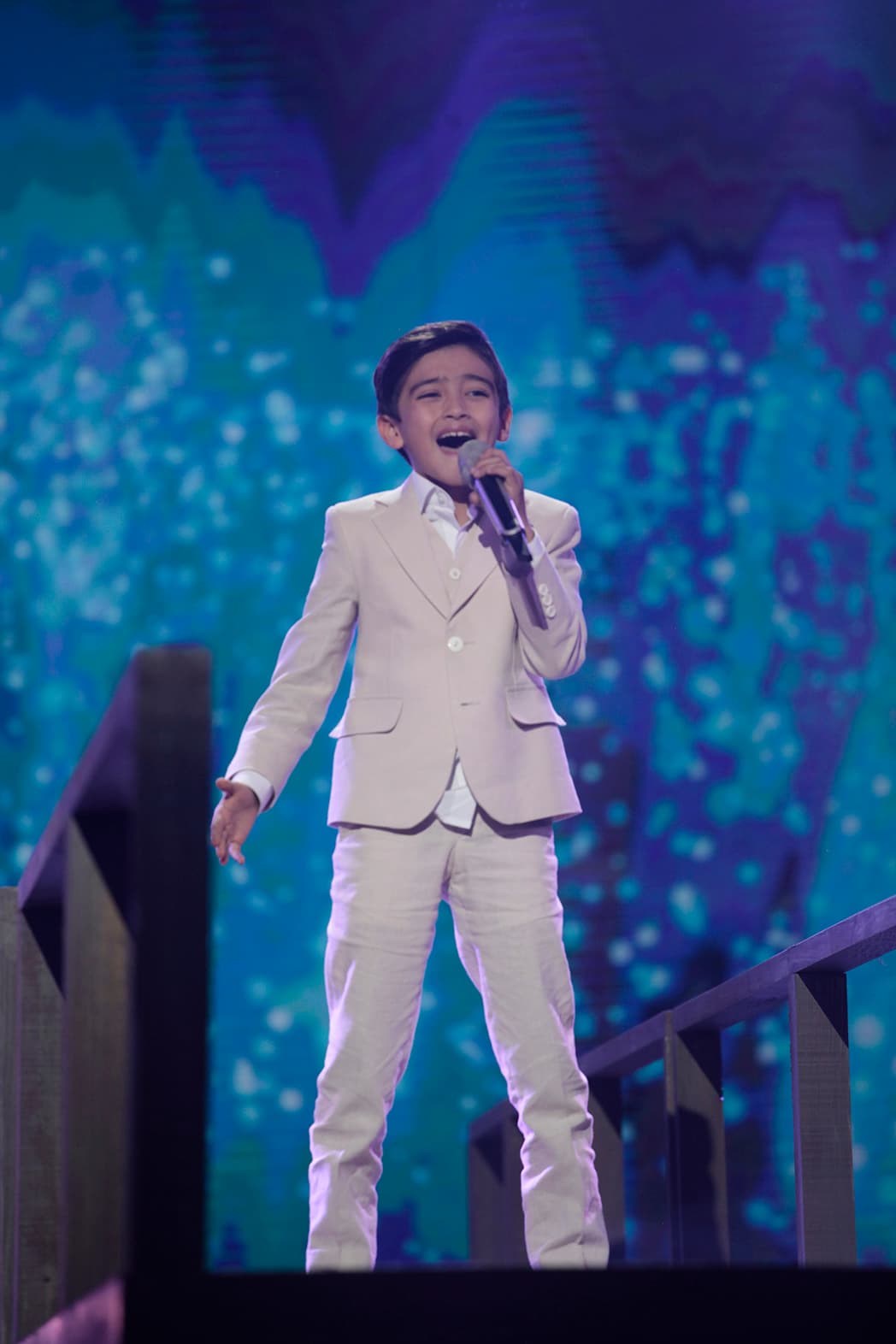 El niño, originario de Veracruz, México, y de tan solo 9 años, tuvo la oportunidad de charlar con Rafaela.