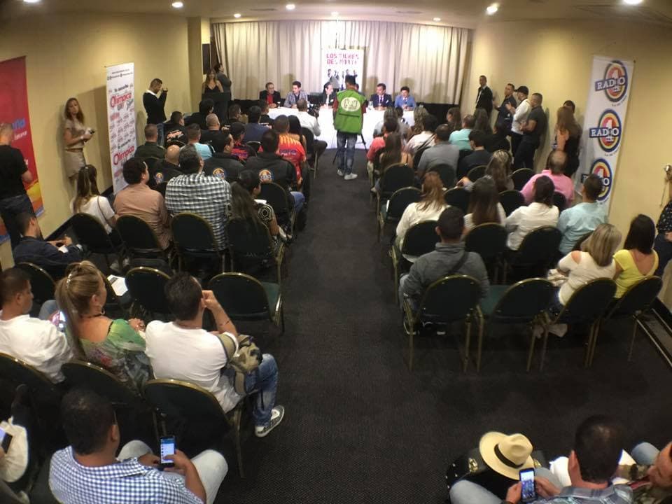 Obviamente, la visita de los mexicanos, causó gran expectación entre los medios colombianos.