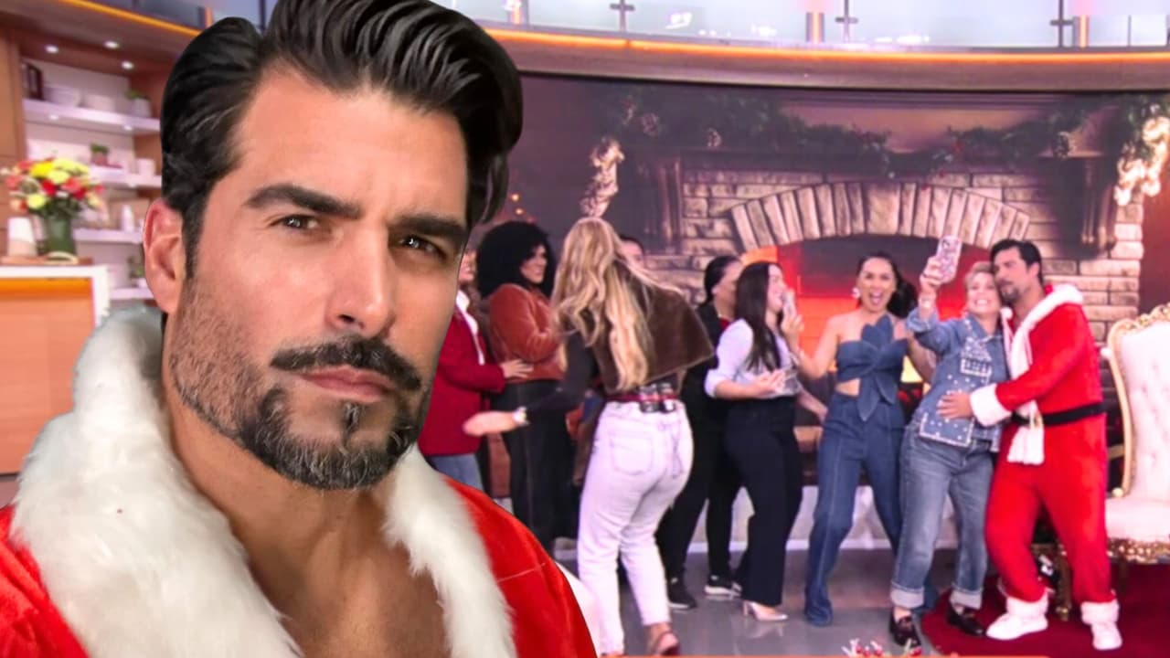 El 'Santa' de Thalía que subió la temperatura y alborotó a todas en el show