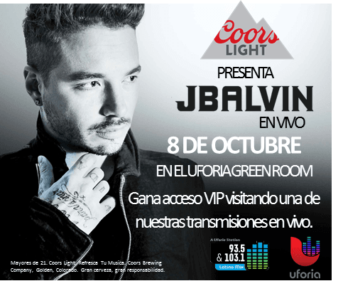 8 de Octubre en el Uforia Green Room