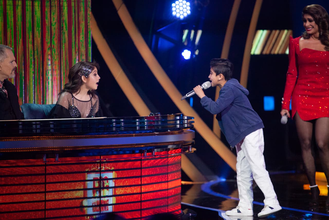 En aquel primer episodio fue testigo del último casting para elegir a los niños que participarían en la competencia final.
