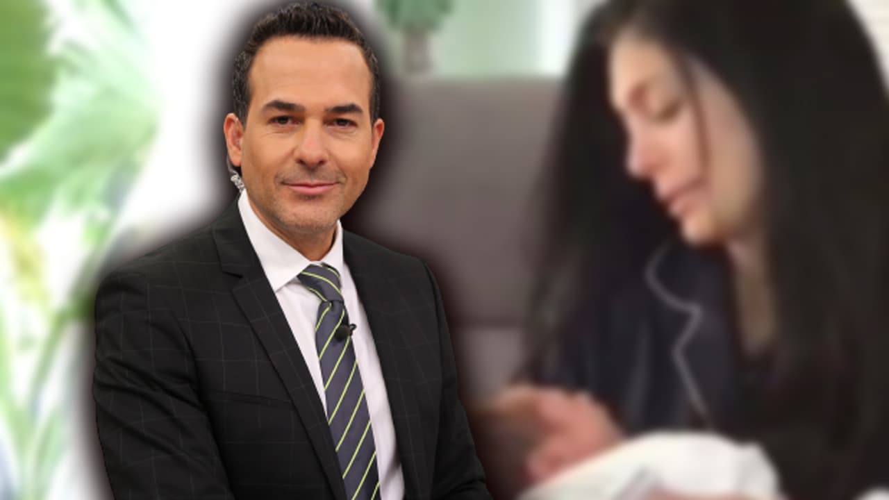 El baby León de Carlitos Calderón nos enternece con su llanto en su primera vez en la TV