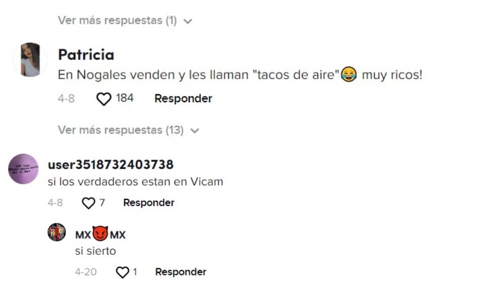 Los usuarios de TikTok compartieron su opinión de los "tacos de nada"