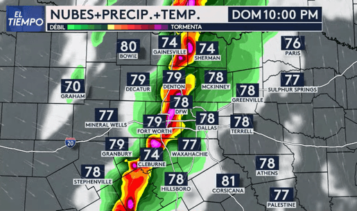 Periodos de aguaceros torrenciales y tormentas eléctricas serán posibles.
