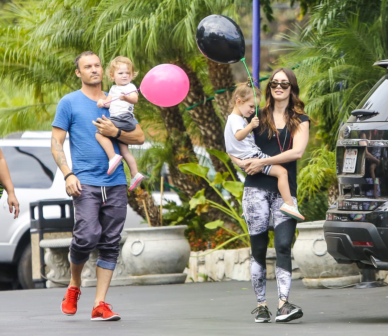 Brian Austin Green y Megan Fox se reencontraron.