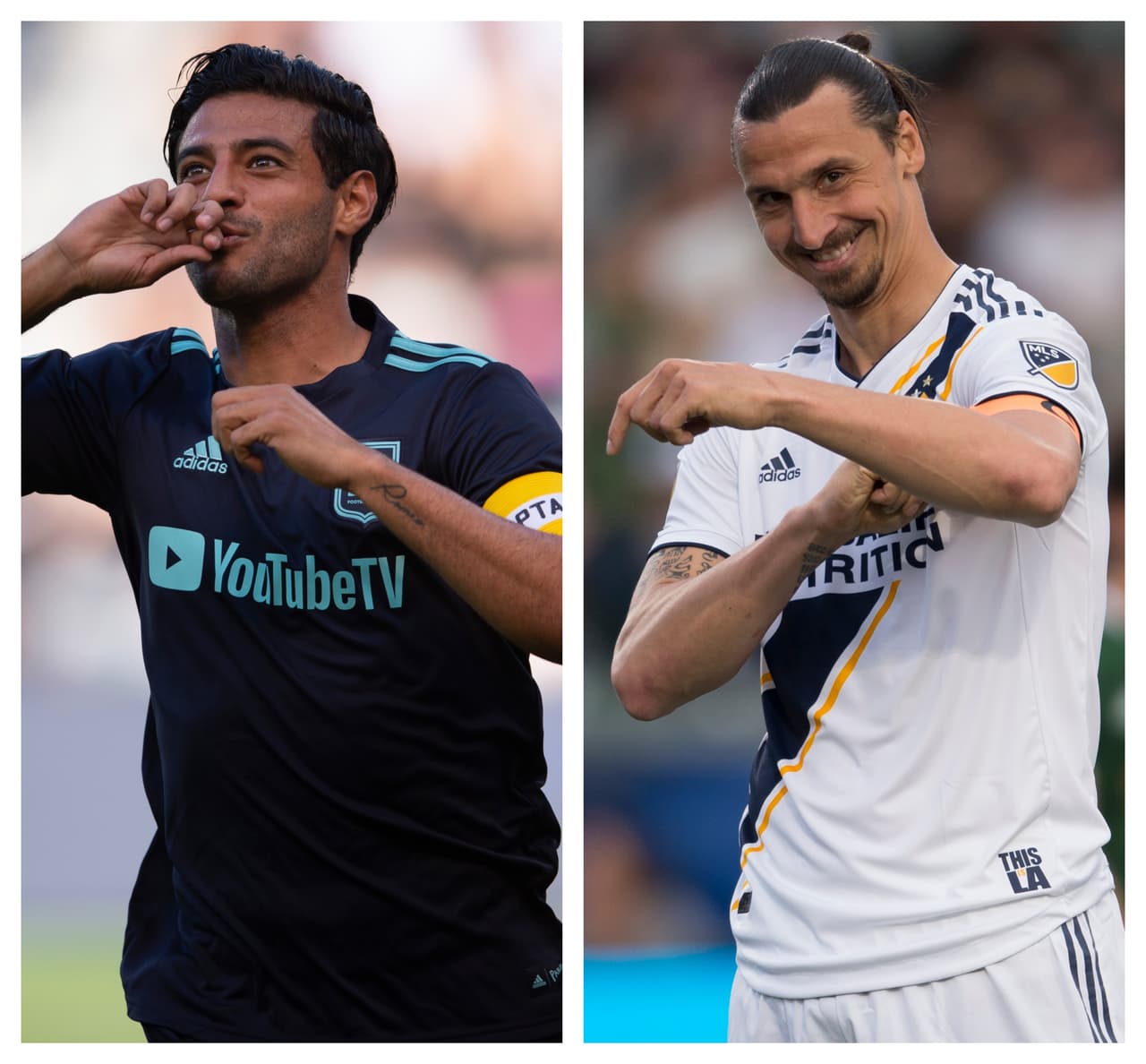 Vela y Zlatan, mano a mano en las estadísticas: ¿Quién es el rey de Los Ángeles?
