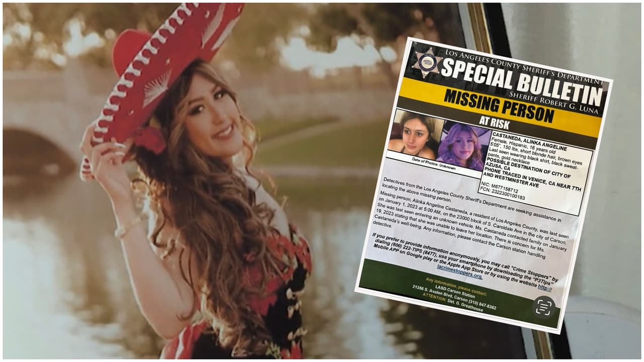 “Me van a liberar, vengan a recogerme": La última llamada de Alinka Castañeda, la joven que desapareció misteriosamente en California