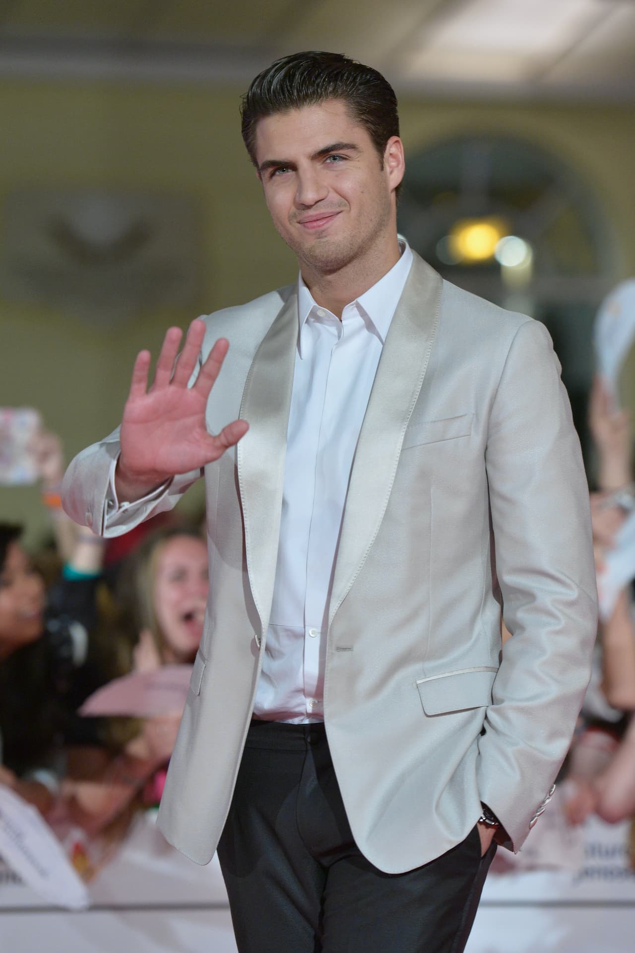 Maxi acudió al estreno de la cinta 'Carmina y Amén' en el Festival de Cine de Malaga, España.