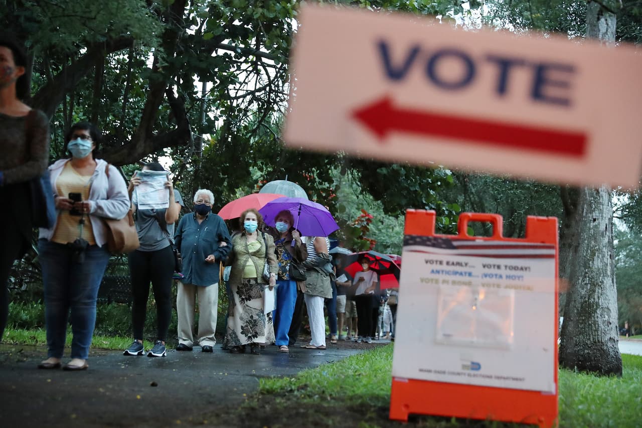 Los condados deben concluir la votación temprana antes del 1 de noviembre. Las boletas enviadas por correo deben serán recibidas hasta las 7 PM del 3 de noviembre.