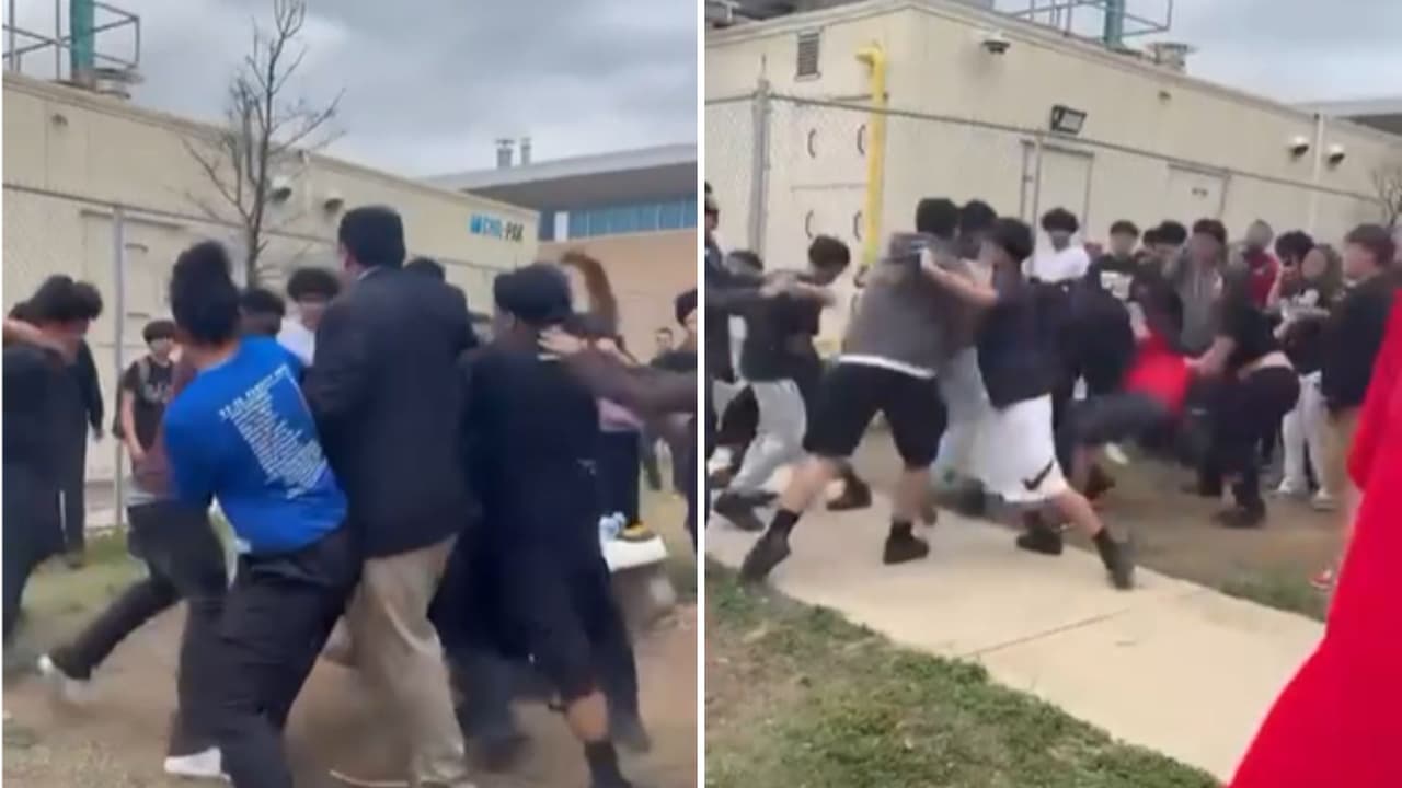Pelea masiva en preparatoria de San Antonio provoca detenciones y cierre preventivo 