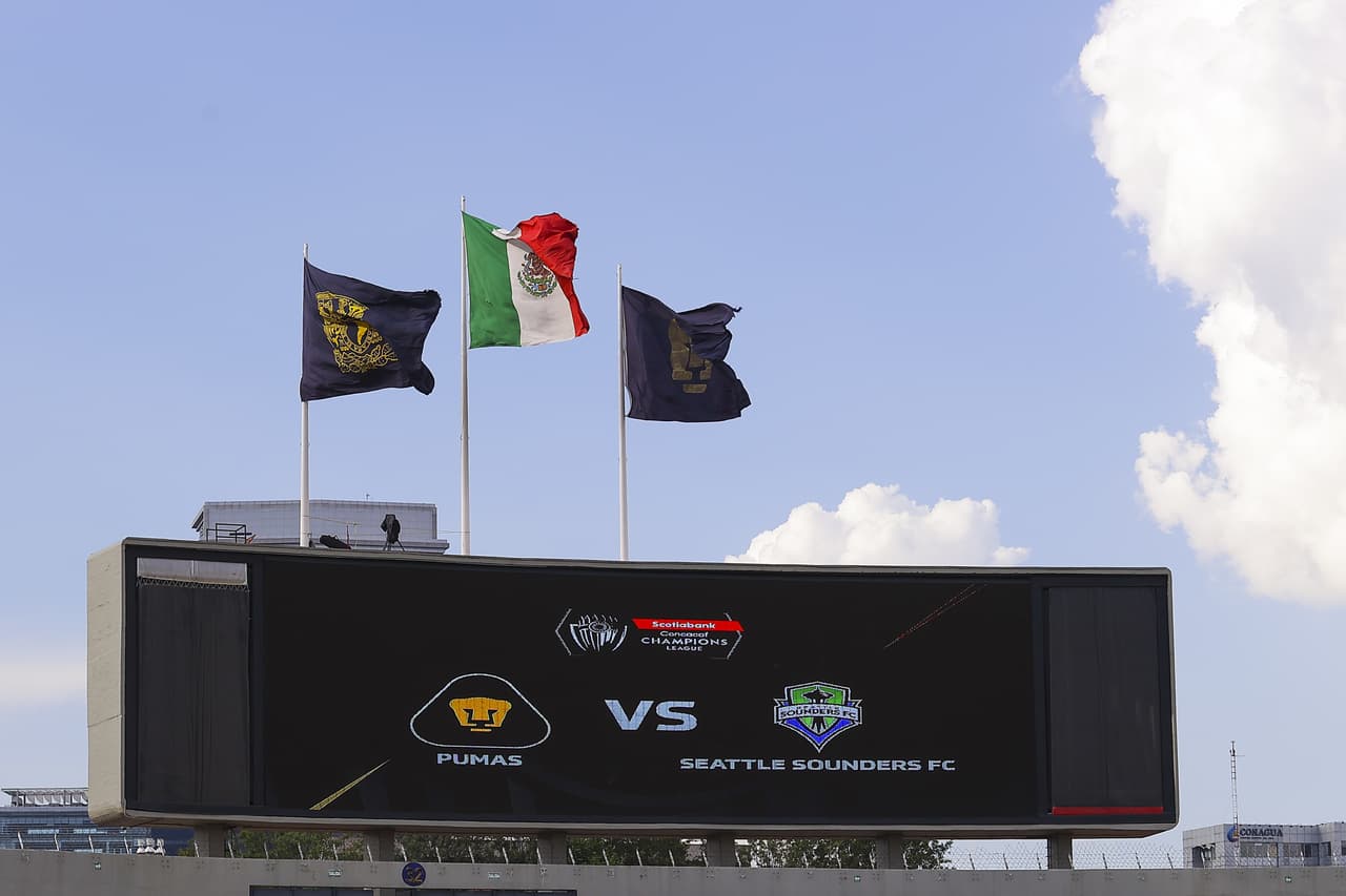 Seattle Sounders le empató de último minuto 2-2 a Pumas en el Estadio Olímpico Universitario en la Final de ida de la Liga de Campeones de la Concacaf.
