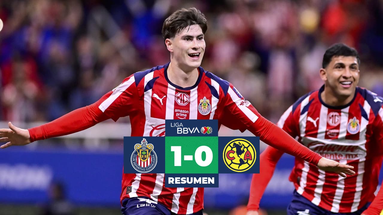 ¡Por segundo torneo consecutivo Chivas gana el Clásico con gol de la Hormiga!