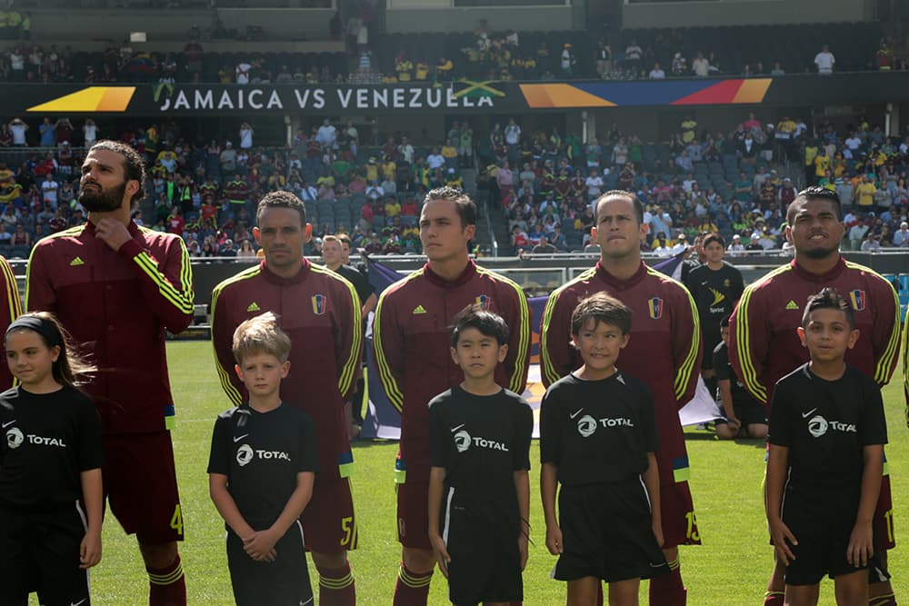 La "vinotinto" ganó sus primeros tres puntos para ubicarse en el primer lugar del Grupo C.
