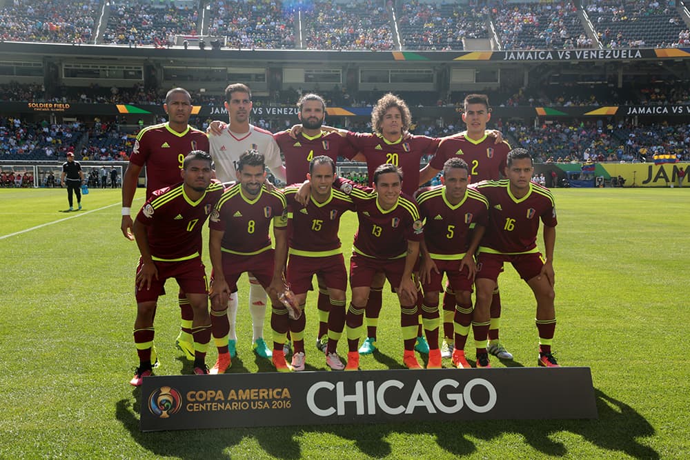 El gol fue de Josef Martínez a los quince minutos del partido.