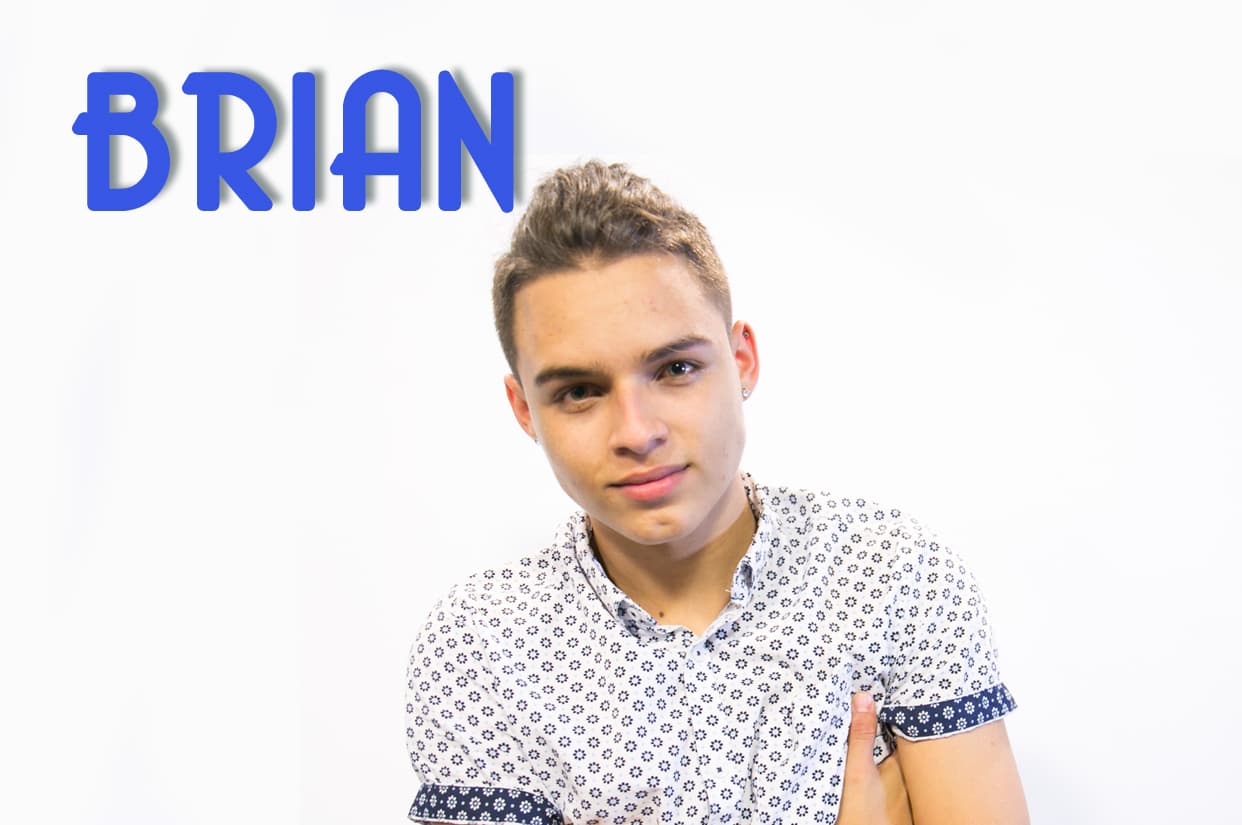 Brian Cruz de Cuba enamoró a las chicas con "Love Yourself" de Justin Bieber.