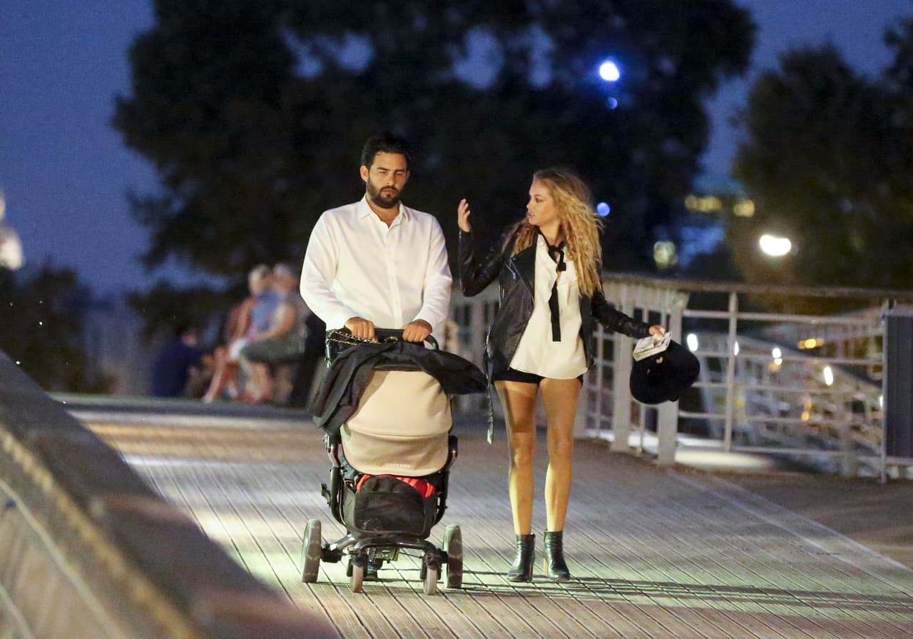 Dieron una caminata nocturna.