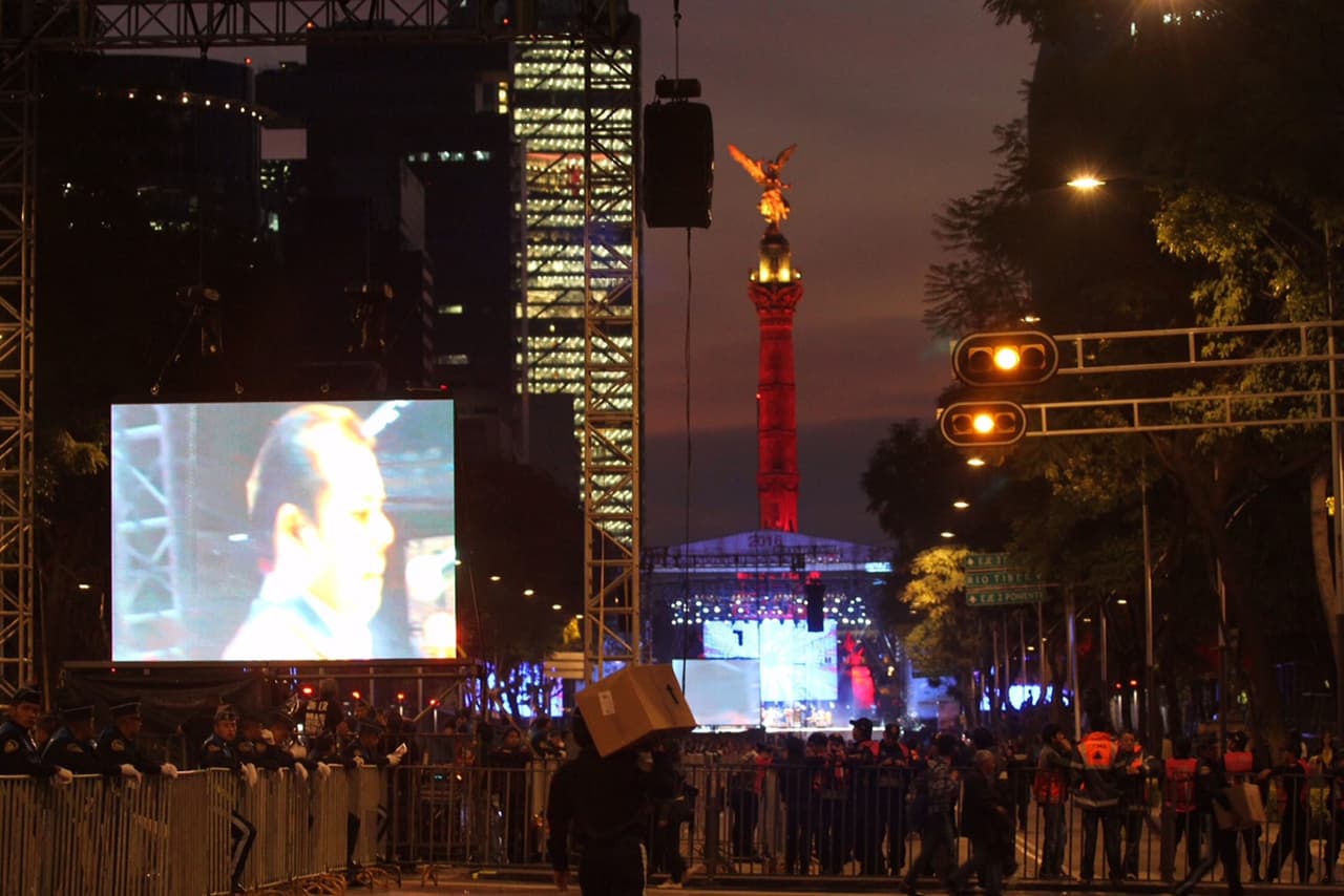 El último concierto público de 2015 en Ciudad de México