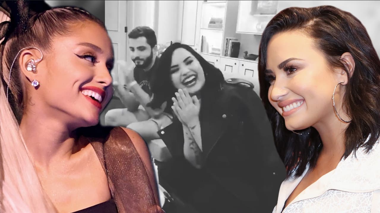 Ariana Grande se encarga de que el cumpleaños de Demi Lovato sea el más "happy" de todos