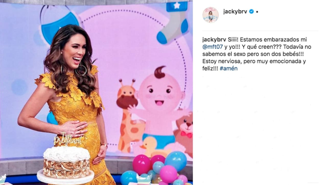 Con esta imagen, Jacky Bracamontes compartió su alegría con sus fans.