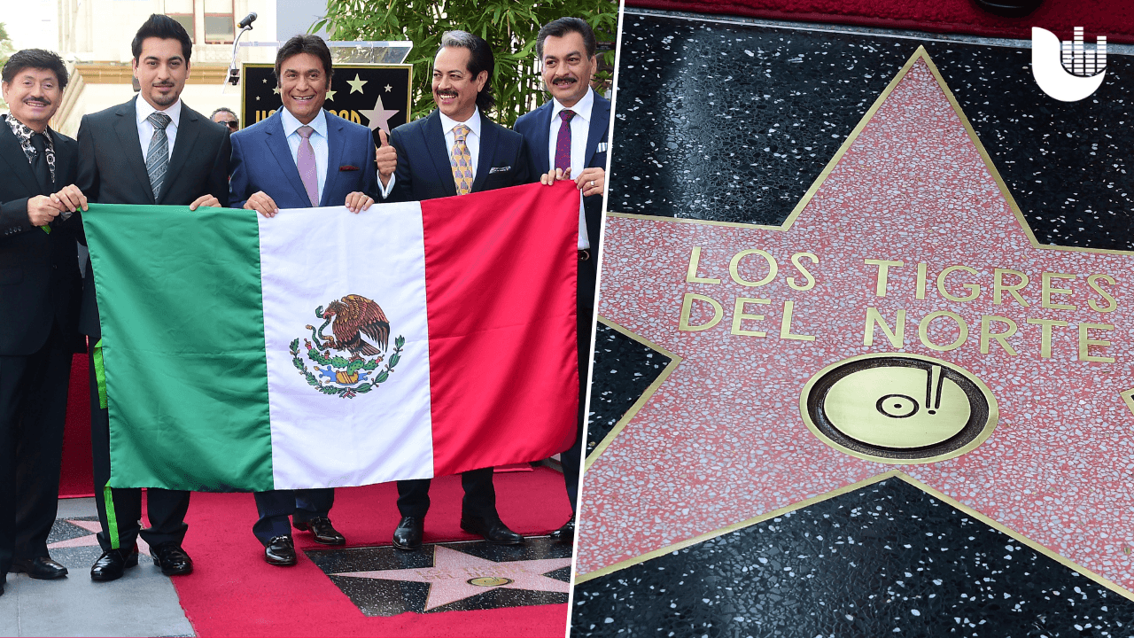 <b>Los Tigres del Norte:</b> El grupo de música norteña no sólo es famoso en México, también son aclamados en otros países como Estados Unidos y Colombia; gracias a este éxito en 2014 develaron su estrella en Hollywood