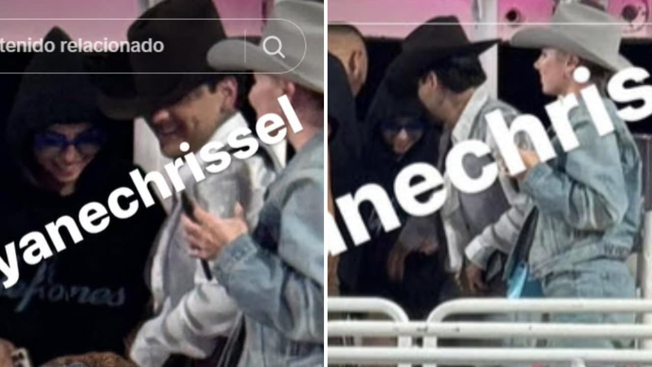 Ángela Aguilar y Mónica Corgan habrían acompañado a Nodal a su concierto en Ciudad Juárez el 31 de mayo.