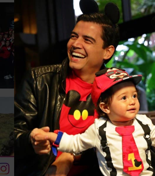 Orlando ha disfrutado con gran alegría cada uno de los primeros 365 días de su pequeñin.