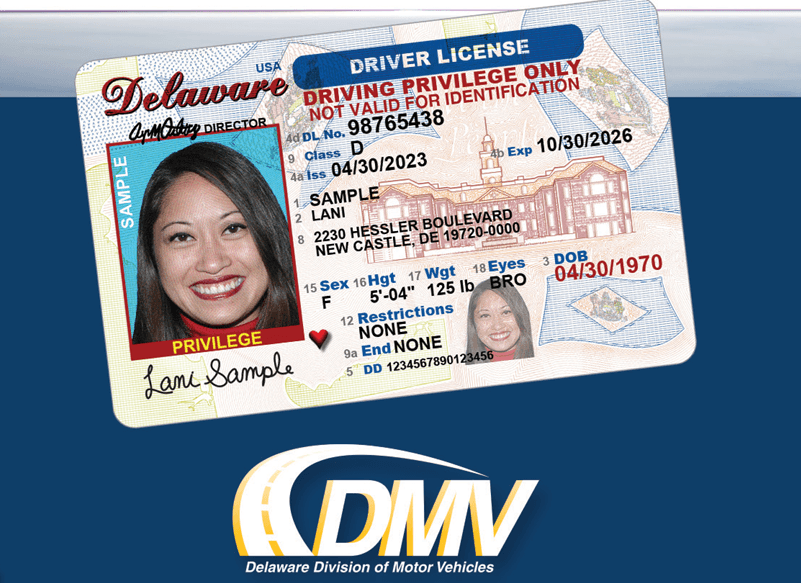 La Tarjeta de Privilegio de Conducción de Delaware (DPC) es un permiso de conducir válido que expide la División de Vehículos Motorizados de Delaware (DMV) exclusivamente para conducir. El DPC está disponible para los residentes extranjeros de Delaware que cumplan ciertos requisitos de elegibilidad, pero que no puedan acreditar su residencia legal en los Estados Unidos. Los ciudadanos estadounidenses y las personas con documentos válidos que acrediten su residencia legal no pueden optar al DPC.