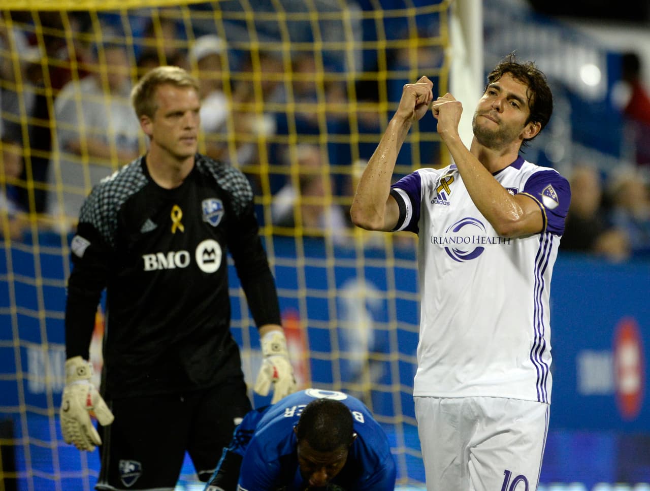 Con doblete de Kaká, Orlando venció cómodamente 4-1 a un desconcertado Montréal Impact