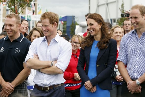 ¡William y Harry son como niños!